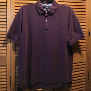 Tommy Hilfiger Purple Polo Shirt